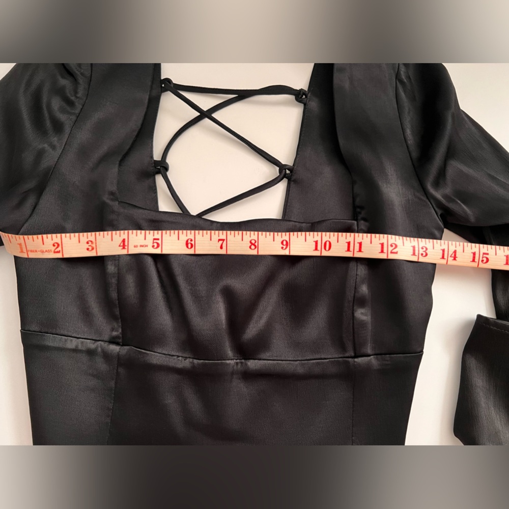 Zara Open Back Crop Top - Picture 3 of 6